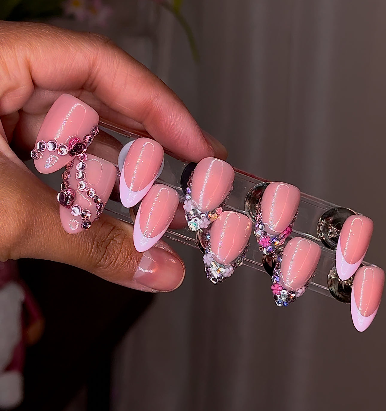 Pink Bling French Pressies